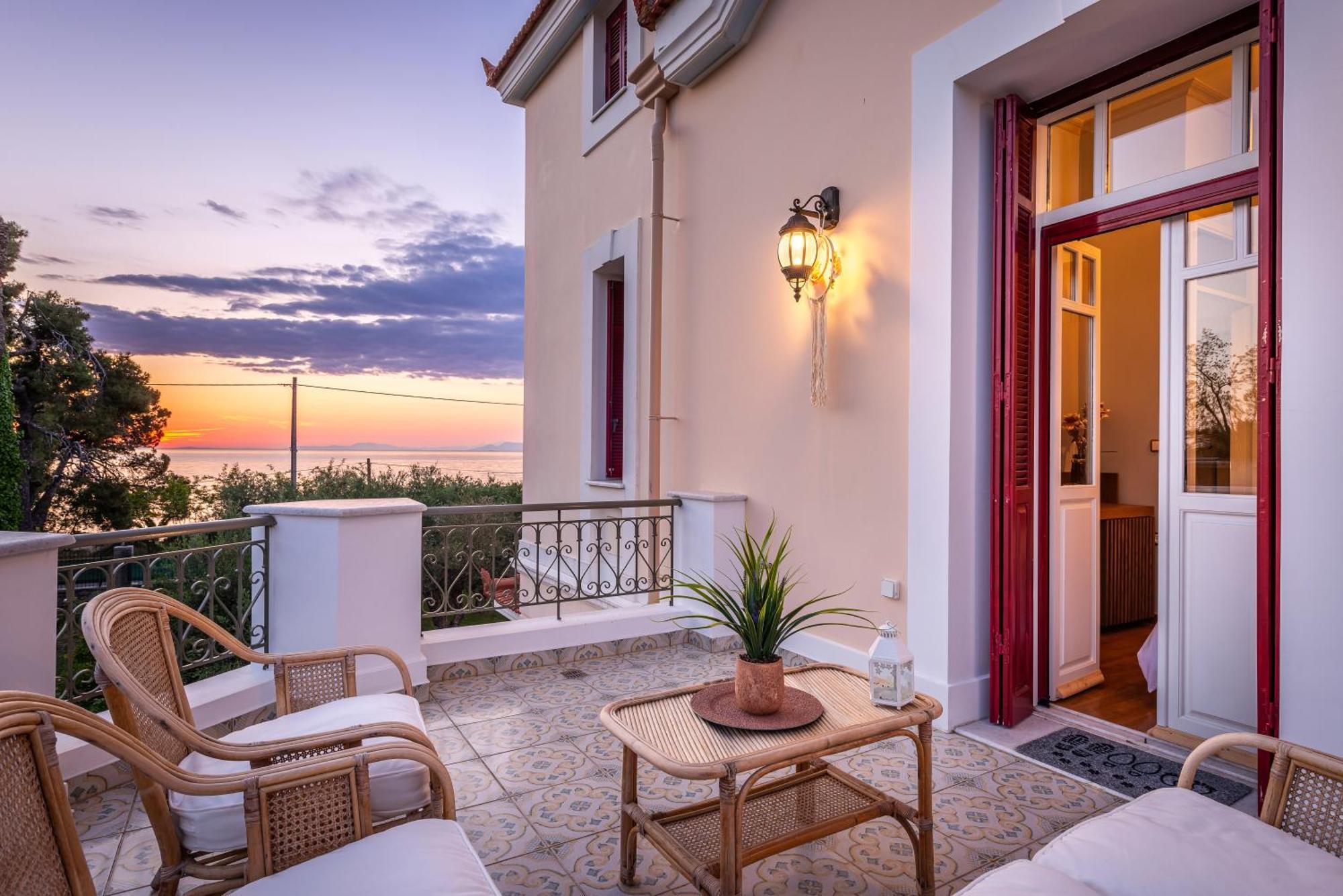 Sunset English Villas Paralía Quarto foto