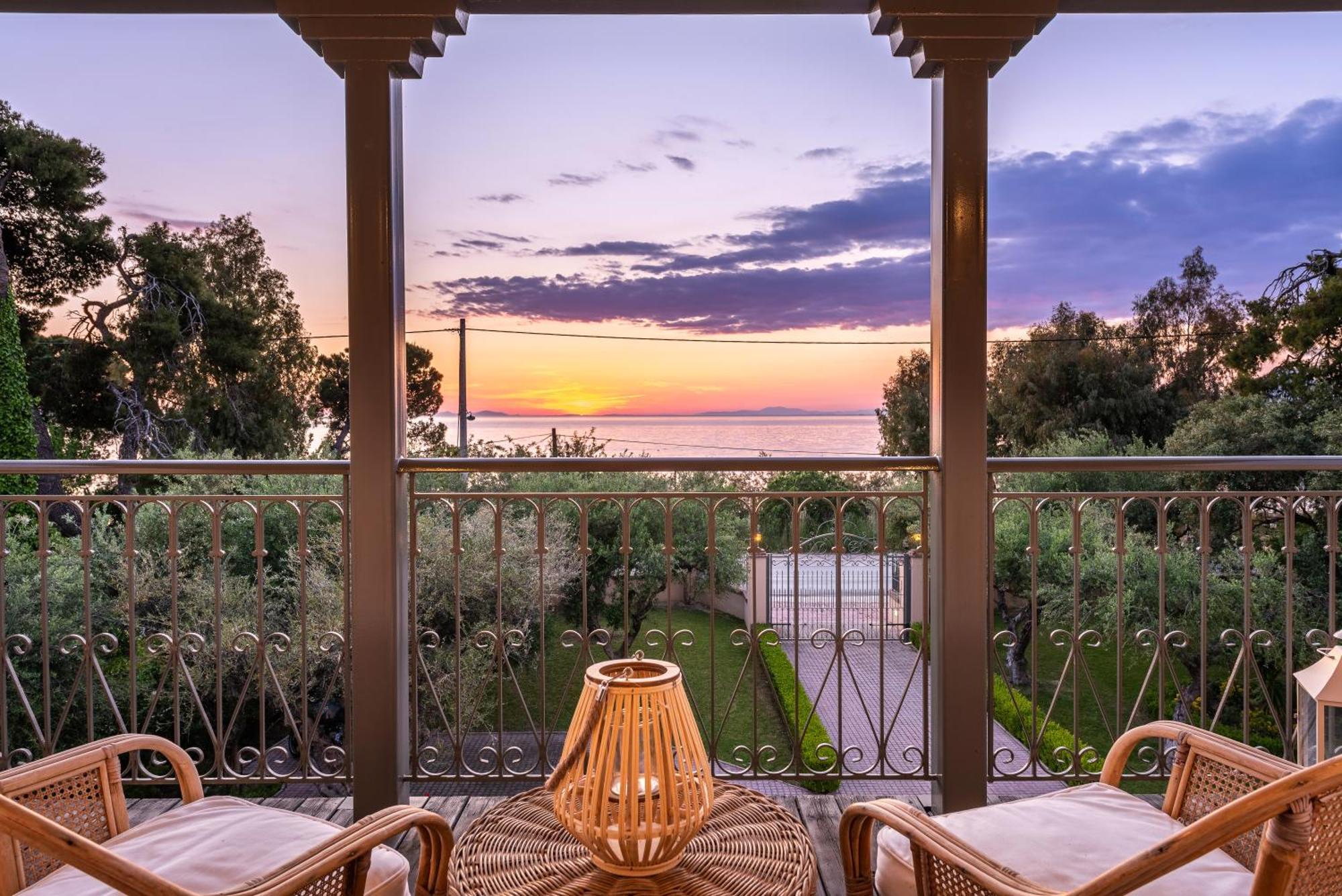 Sunset English Villas Paralía Quarto foto